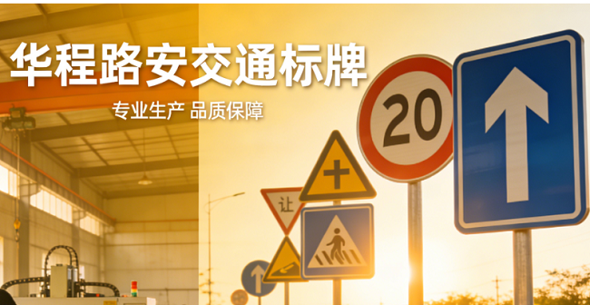華程路安交通標牌